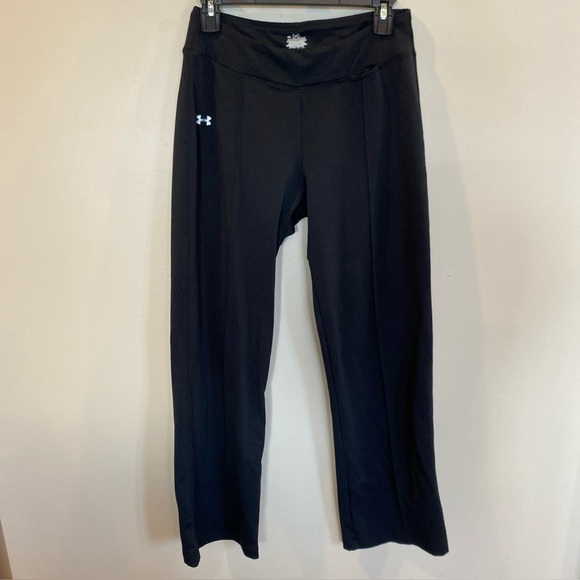 Under Armour Sweat Pants Black Womens Medium - Picture 1 of 5